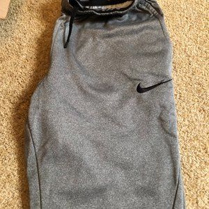Men's Nike Gray Athletic Pants Size Large, Dri Fit
